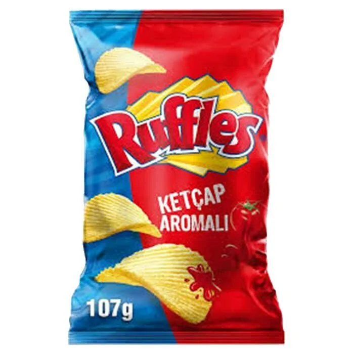 RUFFLES KETÇAP AROMALI 107 GR(yeni)