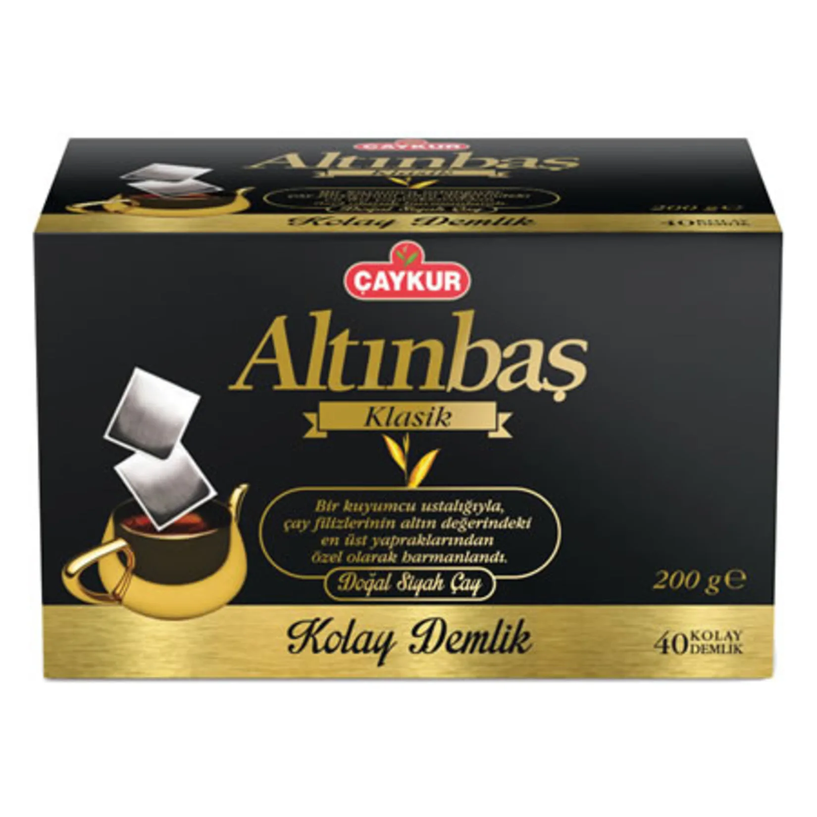 ÇAYKUR ALTINBAŞ 40 DEML.POŞET 200GR
