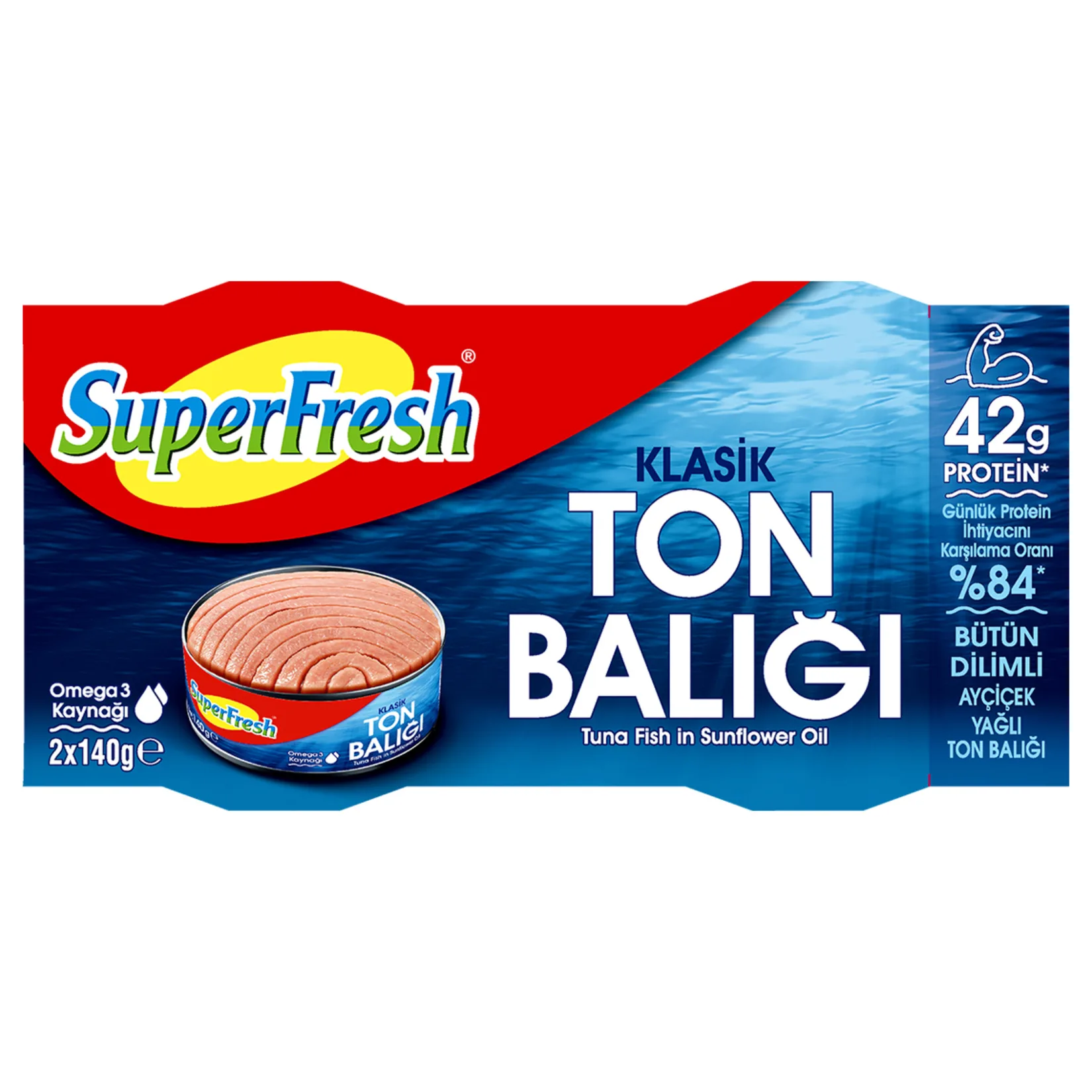SF TON BALIĞI AYÇİÇEK (2*140 GR)