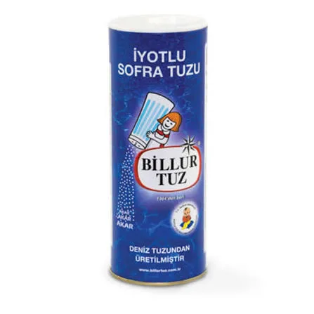 BİLLUR IYOTLU TUZ 125 GR