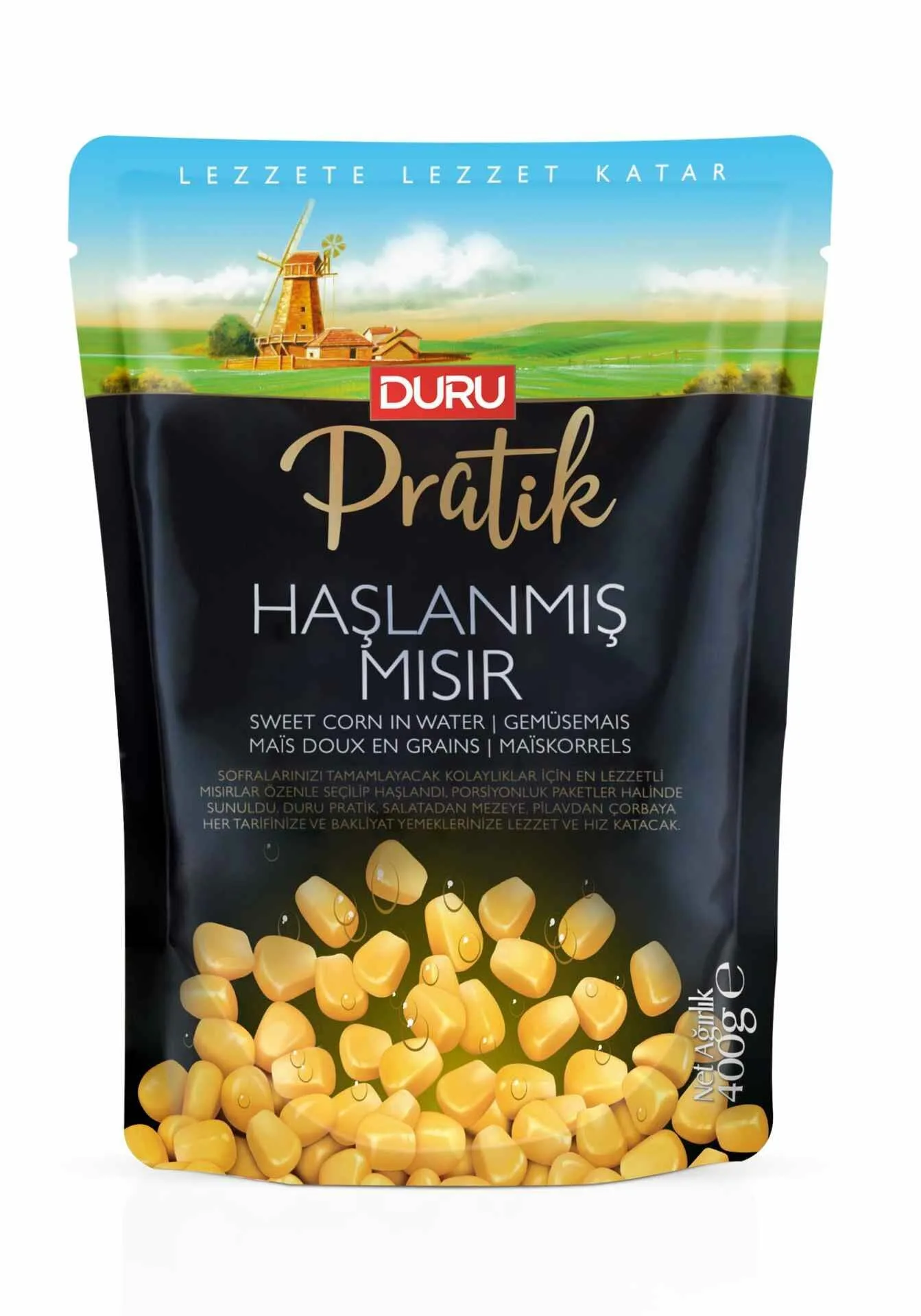 DURU PRATİK HAŞLANMIS MISIR 400 G