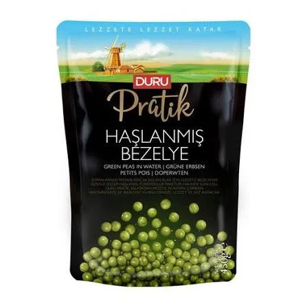 DURU HAŞLANMIS BEZELYE 400 G