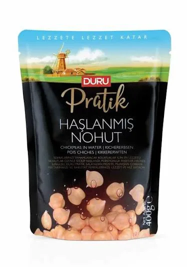 DURU PRATİK HAŞLANMIS NOHUT 400 G