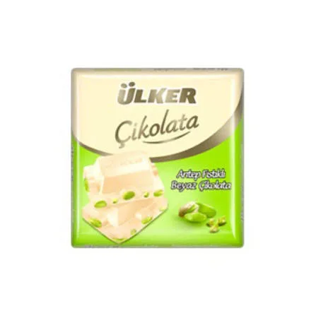 Ülker Kare Çik.Beyaz Fıstıklı 65Gr