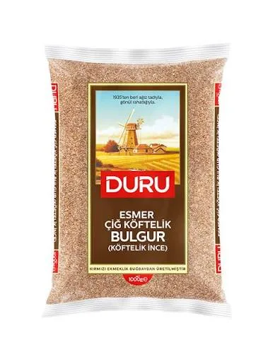 DURU ESMER ÇİG KÖFTELİK BULGUR 1 KG