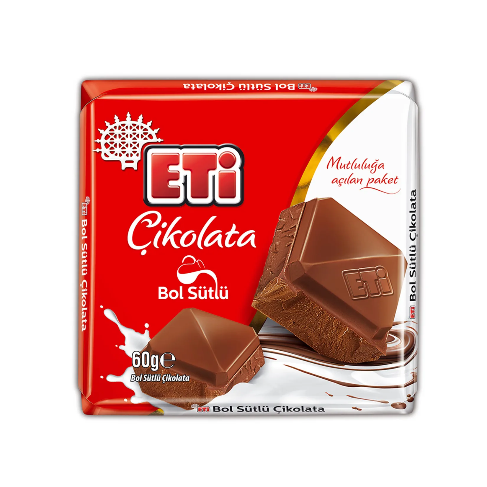 ETİ BOL SÜTLÜ ÇÜKOLATA 60GR