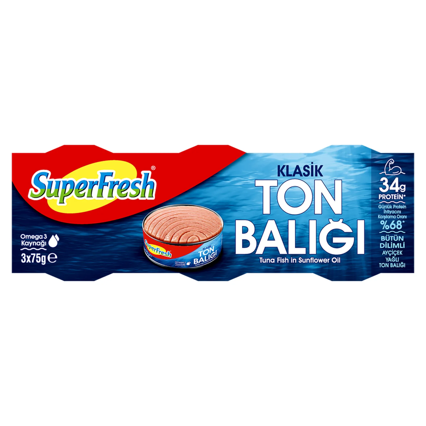 SF TON BALIGI AYÇ.(3x75) 225 G