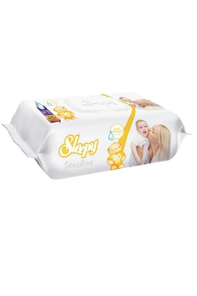 Sleepy Islak Bebek Havlusu Sensitive 50"l