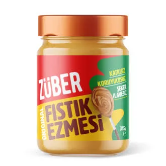 ZÜBER ORIGINAL Fıstık Ezmesi 315gr